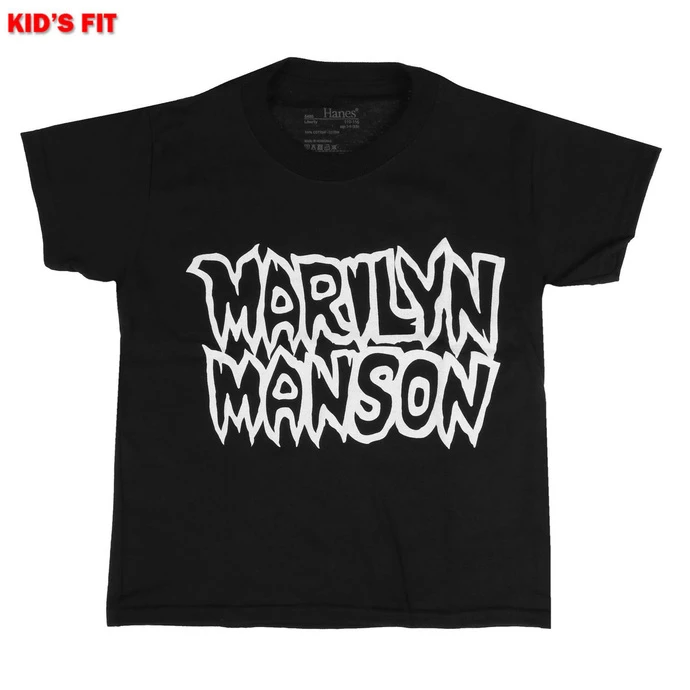 Children's T-shirt Marilyn Manson - Classic Logo - ROCK OFF 1 Children's T-shirt Marilyn Manson - Classic Logo - ROCK OFF
