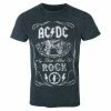 Men's T-shirt AC/DC - Cannon Swig BL Dip-Dye - ROCK OFF
