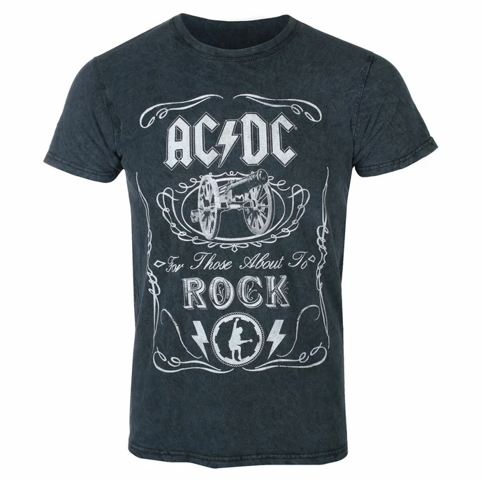 Men's T-shirt AC/DC - Cannon Swig BL Dip-Dye - ROCK OFF 1 Men's T-shirt AC/DC - Cannon Swig BL Dip-Dye - ROCK OFF