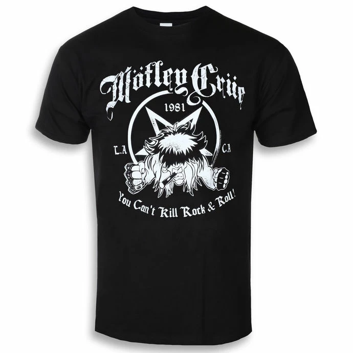 T-shirt Metal Men's Mötley Crüe - You Can't Kill Rock & Roll - ROCK OFF 1 T-shirt Metal Men's Mötley Crüe - You Can't Kill Rock & Roll - ROCK OFF