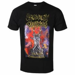 T-shirt Metal Men's Malevolent Creation - THE TEN COMMANDMENTS - PLASTIC HEAD