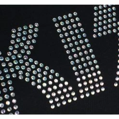 T-shirt Metal Women's Kiss - Logo Diamante - ROCK OFF -T-shirts hardcore Shop 114090 008