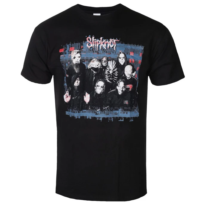 T-shirt Metal Men's Slipknot - WANYK Glitch Group - ROCK OFF 1 T-shirt Metal Men's Slipknot - WANYK Glitch Group - ROCK OFF