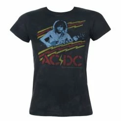 T-shirt Metal Women's AC-DC - CLASSIC ANGUS - LIQUID BLUE