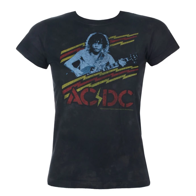 T-shirt Metal Women's AC-DC - CLASSIC ANGUS - LIQUID BLUE 1 T-shirt Metal Women's AC-DC - CLASSIC ANGUS - LIQUID BLUE