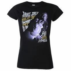 T-shirt Metal Women's Janis Joplin - FILLMORE EAST '68 - LIQUID BLUE