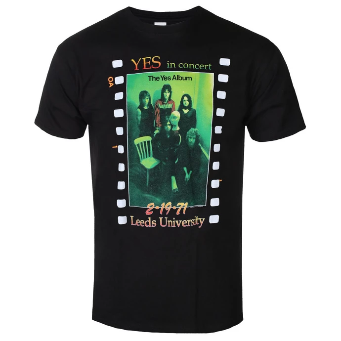 T-shirt Metal Men's Yes - LIVE AT LEEDS - LIQUID BLUE 1 T-shirt Metal Men's Yes - LIVE AT LEEDS - LIQUID BLUE