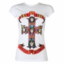 T-shirt Metal Women's Guns N' Roses - Appetite For Destruction - ROCK OFF