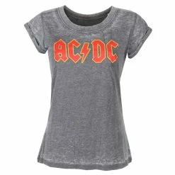 Women's T-shirt AC / DC - Logo - ROCK OFF