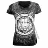 T-shirt Hardcore Women's - CHURCH OF SATAN - AMENOMEN