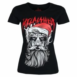 Women's T-shirt METALSHOP - Santa