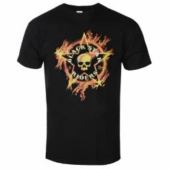 Men's T-shirt BLACK STAR RIDERS - FLAMING SKULL - BLACK - GOT TO HAVE IT