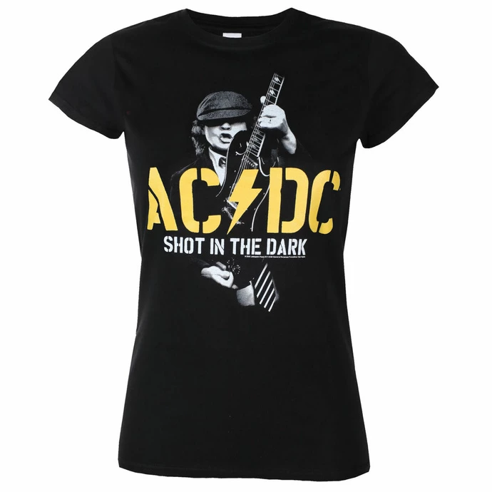 Women's T-shirt AC / DC - PWR SHOT IN THE DARK - PLASTIC HEAD 1 Women's T-shirt AC / DC - PWR SHOT IN THE DARK - PLASTIC HEAD