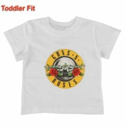 Children's T-shirt Guns N' Roses - Classic Logo - WHT - ROCK OFF