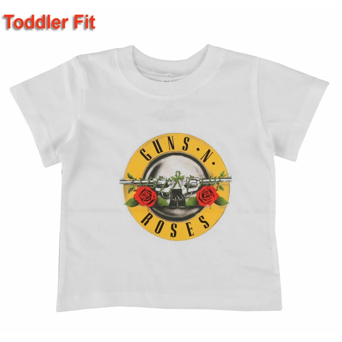 Children's T-shirt Guns N' Roses - Classic Logo - WHT - ROCK OFF 1 Children's T-shirt Guns N' Roses - Classic Logo - WHT - ROCK OFF
