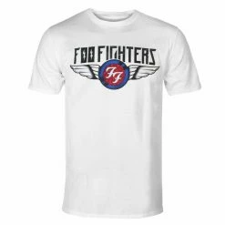 Men's T-shirt Foo Fighters - Flash Wings - WHT - ROCK OFF