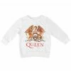 Children's T-shirt Long Sleeve Queen - Classic WHT - ROCK OFF