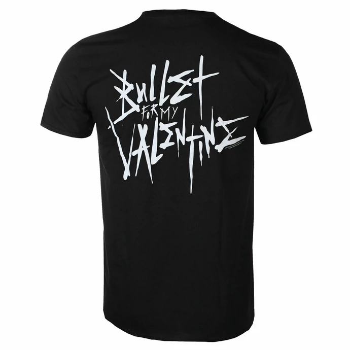 Men's T-shirt Bullet For My Valentine - Album Cropped & Large Logo Back BL - ROCK OFF 2 Men's T-shirt Bullet For My Valentine - Album Cropped & Large Logo Back BL - ROCK OFF - Image 2