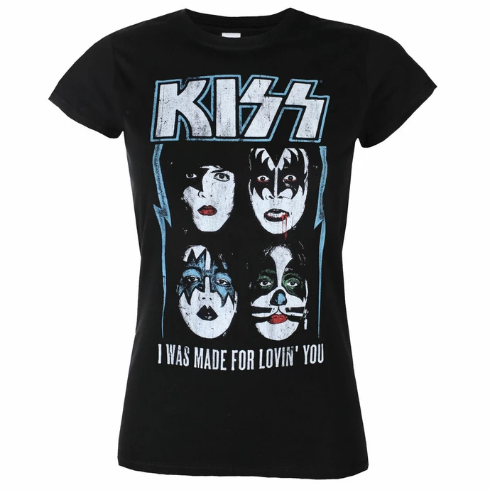 Women's T-shirt Kiss - I Was Made For Lovin You 1 Women's T-shirt Kiss - I Was Made For Lovin You