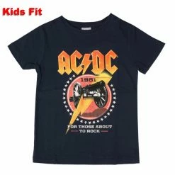 Children's T-shirt AC/DC - FTATR 81 Boys - NAVY - ROCK OFF