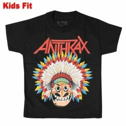 Children's T-shirt Anthrax - War Dance Boys - BLACK - ROCK OFF