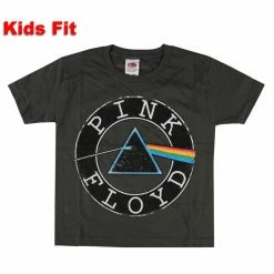 Children's T-shirt Pink Floyd - Circle Logo - Charcoal
