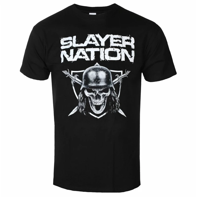 Men's T-shirt Slayer - Nation World Tour 2015 - BLACK - ROCK OFF 1 Men's T-shirt Slayer - Nation World Tour 2015 - BLACK - ROCK OFF