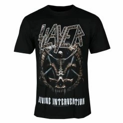 Men's T-shirt Slayer - Divine Intervention 2014 - Black - ROCK OFF