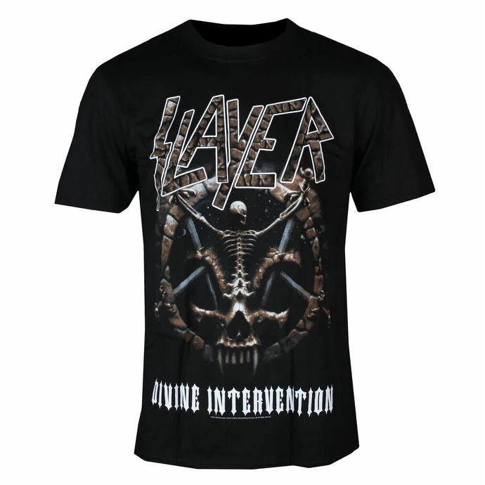 Men's T-shirt Slayer - Divine Intervention 2014 - Black - ROCK OFF 1 Men's T-shirt Slayer - Divine Intervention 2014 - Black - ROCK OFF