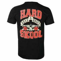 Men's T-shirt Guns N' Roses - Hard Skool Banner - Black