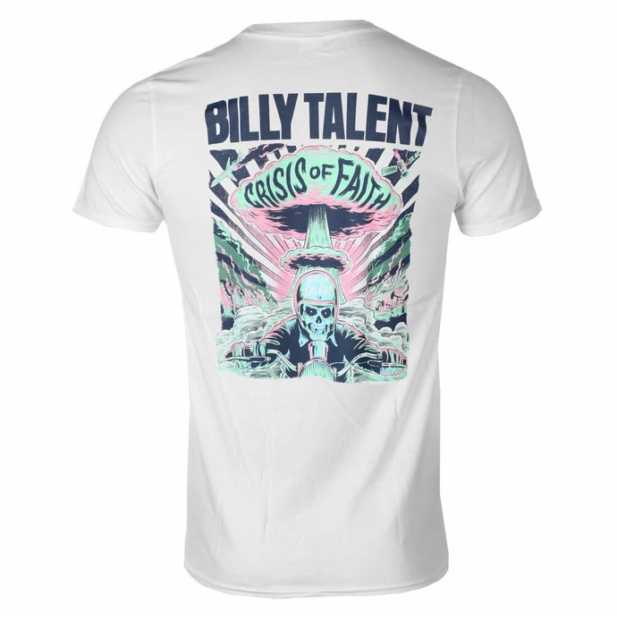 Men's T-shirt Billy Talent - Crisis Of Faith Nuke - White 2 Men's T-shirt Billy Talent - Crisis Of Faith Nuke - White - Image 2