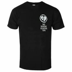 Men's T-shirt Rise Against - Nowhere Generation Flame - Black - KINGS ROAD
