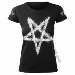 T-shirt Hardcore Women's - PENTAGRAM - AMENOMEN