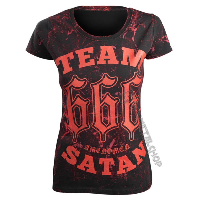 T-shirt Hardcore Women's - TEAM SATAN - AMENOMEN 1 T-shirt Hardcore Women's - TEAM SATAN - AMENOMEN