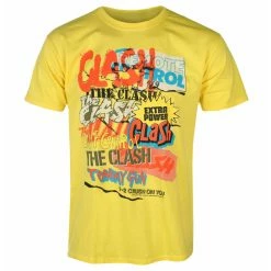 Men's T-shirt Clash - Singles Collage - YELLOW - ROCK OFF