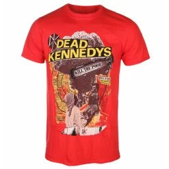Men's T-shirt Dead Kennedys - Kill The Poor - RED - ROCK OFF