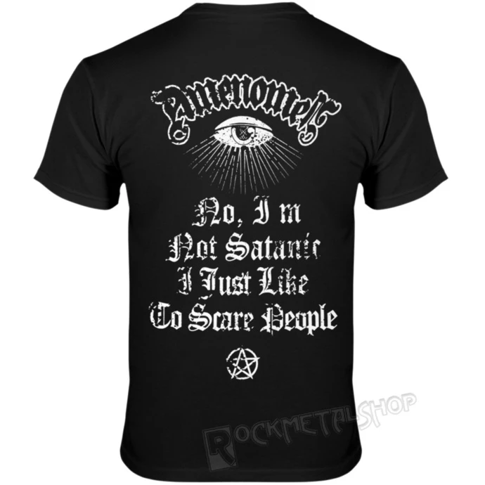 T-shirt Hardcore Men's - SATAN - AMENOMEN 2 T-shirt Hardcore Men's - SATAN - AMENOMEN - Image 2
