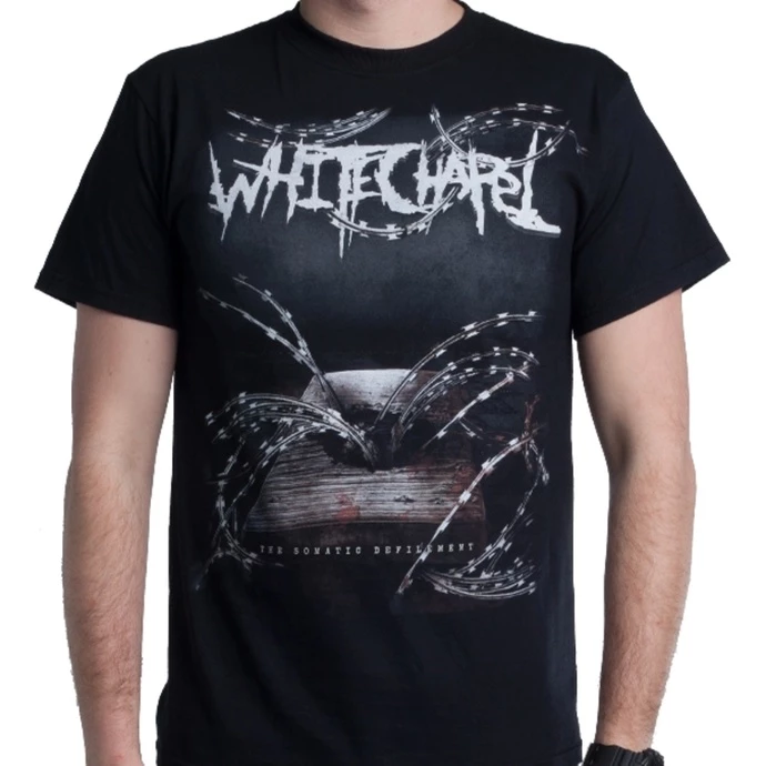 T-shirt Metal Men's Whitechapel - The Somatic Defilement - INDIEMERCH 1 T-shirt Metal Men's Whitechapel - The Somatic Defilement - INDIEMERCH