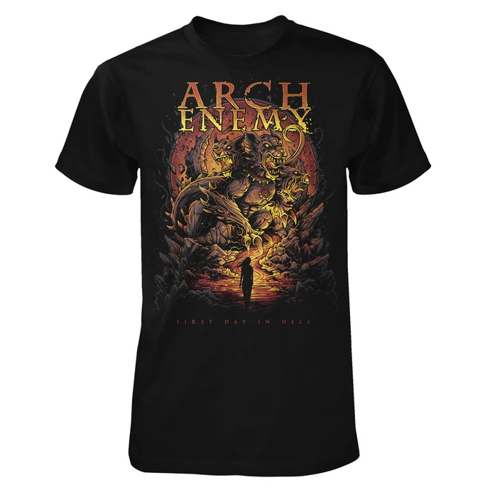 T-shirt Men Arch Enemy - First Day In Hell - ART WORX 1 T-shirt Men Arch Enemy - First Day In Hell - ART WORX