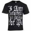 T-shirt Hardcore Men's - I Am Unfaithful - AMENOMEN