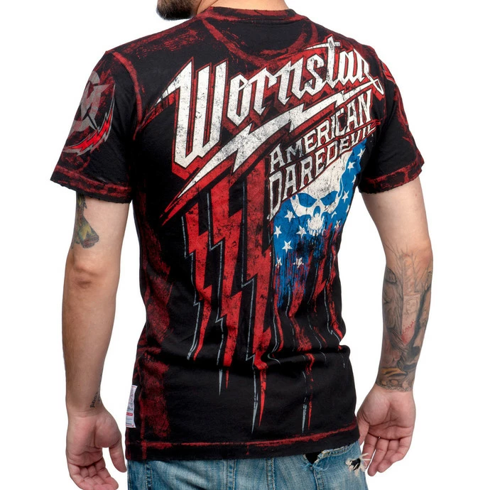 T-shirt Men WORNSTAR - American Daredevil 2 T-shirt Men WORNSTAR - American Daredevil - Image 2