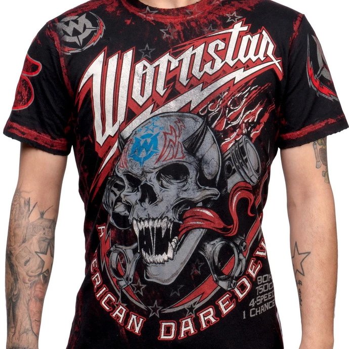 T-shirt Men WORNSTAR - American Daredevil 5 T-shirt Men WORNSTAR - American Daredevil - Image 5