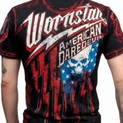 T-shirt Men WORNSTAR - American Daredevil 11 T-shirt Men WORNSTAR - American Daredevil -T-shirts hardcore Shop 91240 6
