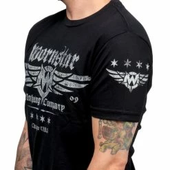 T-shirt Hardcore Men's - Machine Shop - WORNSTAR -T-shirts hardcore Shop 91284 3