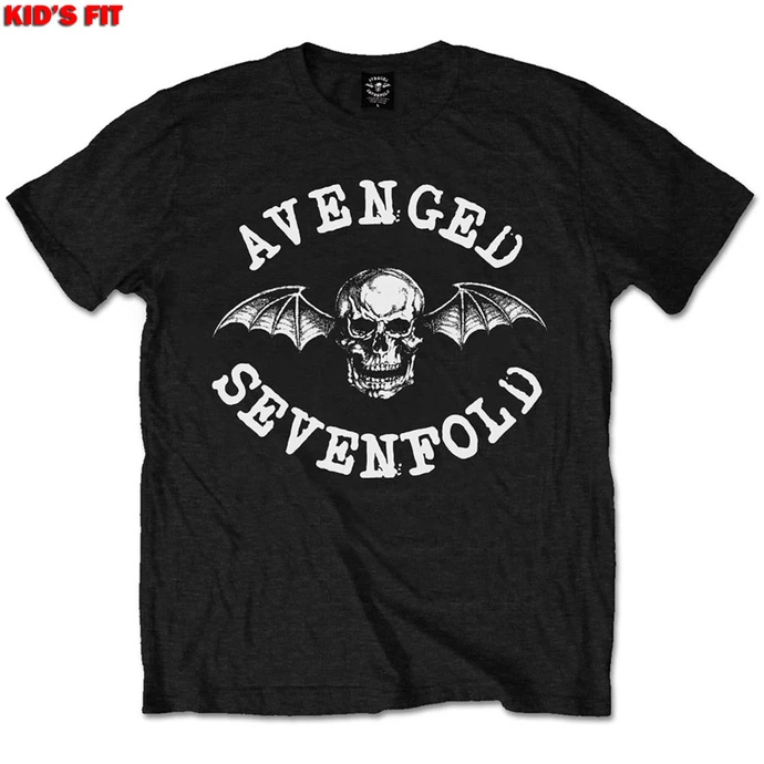Children's T-shirt Avenged Sevenfold - Classic Deathbat - ROCK OFF 1 Children's T-shirt Avenged Sevenfold - Classic Deathbat - ROCK OFF