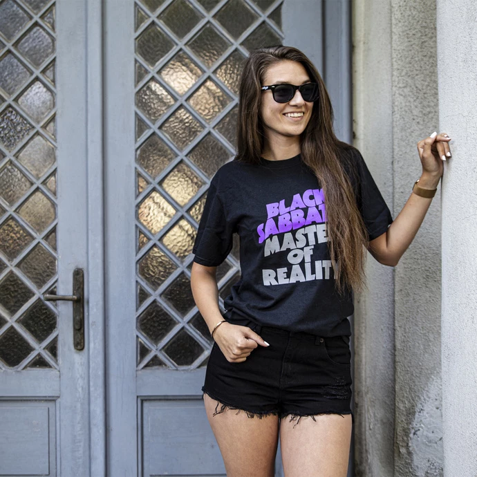 Women's T-shirt Black Sabbath - Wavy Logo - ROCK OFF 4 Women's T-shirt Black Sabbath - Wavy Logo - ROCK OFF - Image 4