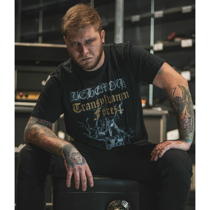 Men's T-shirt Behemoth - Transylvanian Forest - Black - KINGS ROAD 3 Men's T-shirt Behemoth - Transylvanian Forest - Black - KINGS ROAD - Image 3