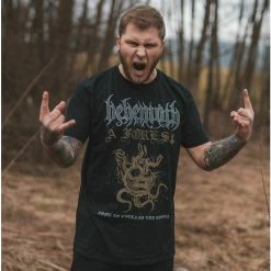 Men's T-shirt Behemoth - A Forest - Black - KINGS ROAD 6 Men's T-shirt Behemoth - A Forest - Black - KINGS ROAD -T-shirts hardcore Shop DSC05086
