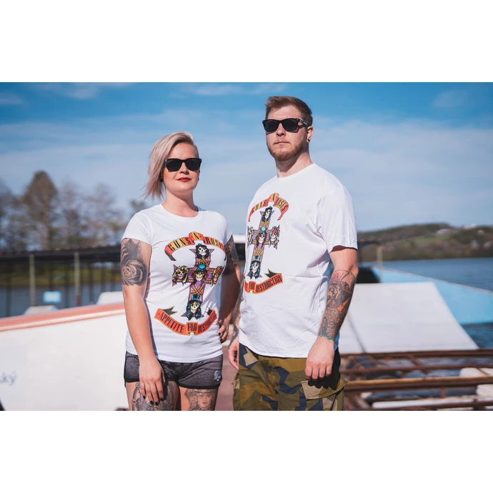 T-shirt Metal Women's Guns N' Roses - Appetite For Destruction - ROCK OFF 3 T-shirt Metal Women's Guns N' Roses - Appetite For Destruction - ROCK OFF - Image 3