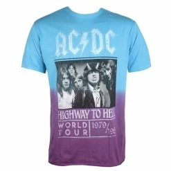 Men's T-shirt AC/DC - HIGHWAY TO BLUE TO PURPLE - AMPLIFIED
